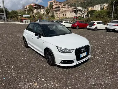 Usata Audi A1 S-Line 90 CV (66 kW) 2016 Bianco Utilitaria
