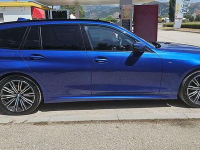 Usata BMW 320 M Sport 190 CV (139 kW) 2020 Blu/azzurro Station wagon