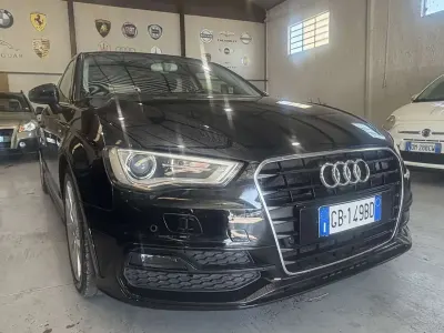 Usata Audi A3 S-Line 150 CV (110 kW) 2016 Nero Berlina