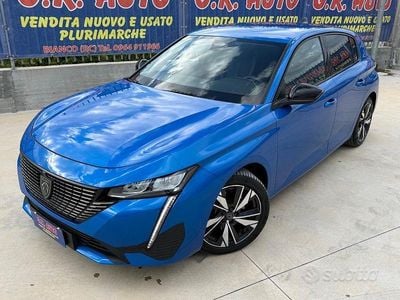 Usata Peugeot 308 Allure 131 CV (96 kW) 2022 Blu Berlina