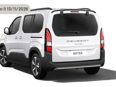Uusi Peugeot Rifter Allure 110 HP (80 kW) 2026 Hopea Tila-auto