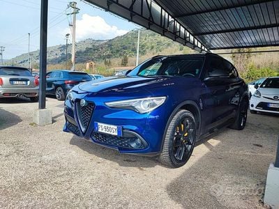 Usata Alfa Romeo Stelvio Super 210 CV (154 kW) 2018 Blu SUV