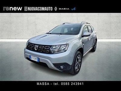 Usata Dacia Duster Prestige 115 CV (84 kW) 2021 Grigio chiaro SUV