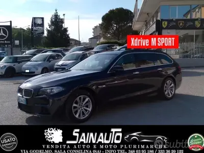 Usata BMW 525 M Sport 218 CV (160 kW) 2013 Blu Station wagon
