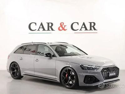 Usata Audi RS4 Ambiente 450 CV (330 kW) 2024 Grigio Station wagon