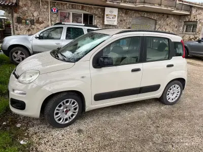 Usata Fiat Panda Lounge 69 CV (50 kW) 2013 Beige Utilitaria