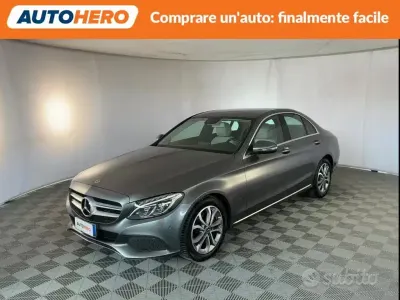 Usata Mercedes C220 170 CV (125 kW) 2018 Grigio Berlina
