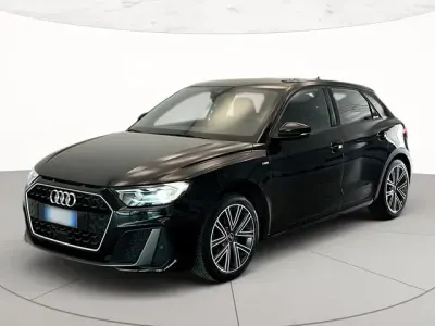 Usata Audi A1 Sportback S-Line 110 CV (80 kW) 2020 Nero mito metallizzato Utilitaria