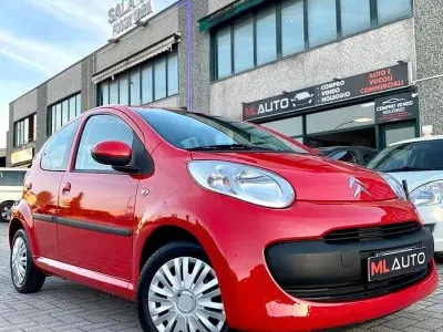 Usata Citroën C1 68 CV (50 kW) 2007 Rosso Utilitaria