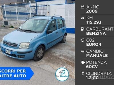 Usata Fiat Panda Emotion 60 CV (44 kW) 2009 Blu/azzurro Utilitaria