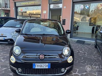 Usata Fiat 500 Lounge 69 CV (50 kW) 2017 Nero Berlina
