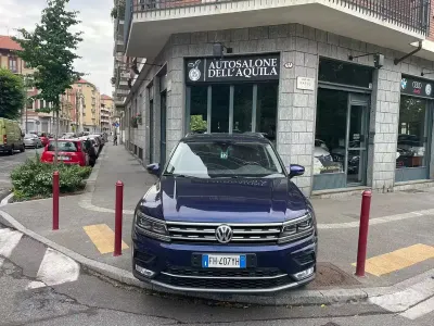 Usata VW Tiguan Executive 150 CV (110 kW) 2017 Blu SUV