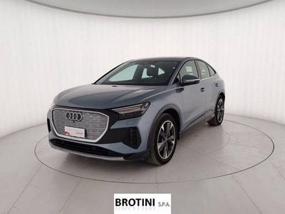 Usata Audi Q4 Sportback e-tron Advanced 150 kW (204 CV) 2022 Grigio metallizzato SUV