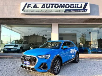 Usata Audi Q3 S-Line 150 CV (110 kW) 2020 Blu SUV