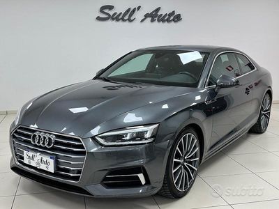 Usata Audi A5 S-Line 190 CV (139 kW) 2019 Grigio Coupé