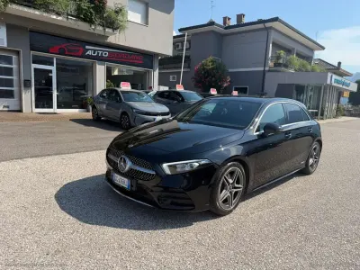 Usata Mercedes A180 AMG line 109 CV (80 kW) 2021 Nero Berlina