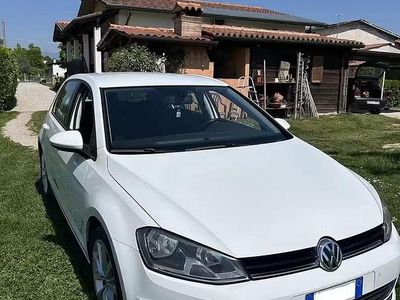 Usata VW Golf VII 110 CV (80 kW) 2015 Bianco Berlina