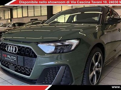 Nuova Audi A1 Sportback S-Line 116 CV (85 kW) 2026 District green metallic Utilitaria