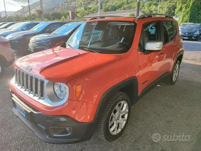 Usata Jeep Renegade Limited 140 CV (102 kW) 2018 Arancione SUV