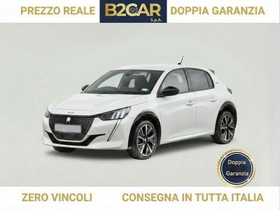 Usata Peugeot e-208 Active 100 kW (136 CV) 2020 Bianco Utilitaria