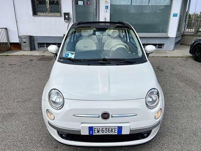 Usata Fiat 500C 69 CV (50 kW) 2014 Bianco Cabrio
