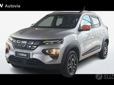 Usata Dacia Spring Comfort Plus 33 kW (45 CV) 2021 Grigio chiaro Utilitaria