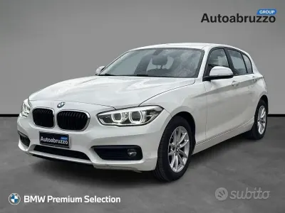 Usata BMW 116 116 CV (85 kW) 2019 Alpin white pastello Utilitaria
