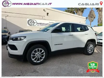 Käytetty Jeep Compass Longitude 131 HP (96 kW) 2021 Valkoinen Katumaasturi