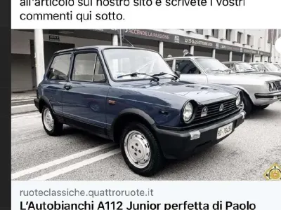 Usata Autobianchi A112 41 CV (30 kW) 1985 Utilitaria