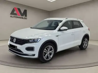 Usata VW T-Roc Advance 116 CV (85 kW) 2019 Bianco SUV