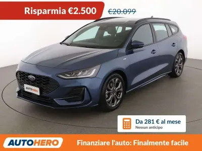 Usata Ford Focus ST-Line 125 CV (91 kW) 2023 Blu/azzurro Station wagon