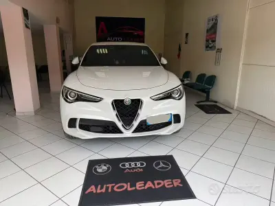 Usata Alfa Romeo Stelvio Quadrifoglio 510 CV (375 kW) 2019 Bianco SUV