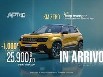 Nuova Jeep Avenger Summit 110 CV (80 kW) 2025 Grigio scuro SUV