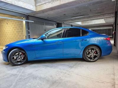 Usata Alfa Romeo Giulia Veloce 211 CV (155 kW) 2019 Blu/azzurro Berlina