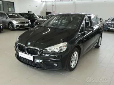 Begagnad BMW 216 Active Tourer Advantage 116 HK (85 kW) 2018 Svart Minibuss