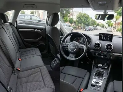 Usata Audi A3 Ambition 110 CV (80 kW) 2015 Grigio Berlina
