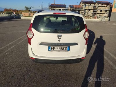Usata Dacia Lodgy 95 CV (69 kW) 2013 Bianco Monovolume