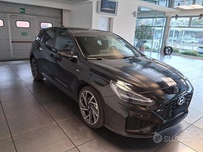 Usata Hyundai i30 N Line 159 CV (116 kW) 2021 Nero Berlina