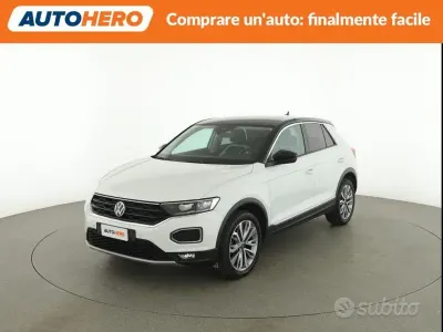 Usata VW T-Roc Advance 150 CV (110 kW) 2020 Bianco SUV