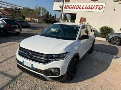 Usata VW T-Cross Advance 110 CV (80 kW) 2022 Bianco SUV