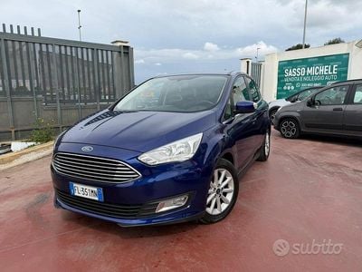 Usata Ford C-MAX Titanium 95 CV (69 kW) 2017 Blu Monovolume