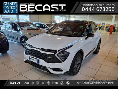 Usata Kia Sportage GT-Line 179 CV (131 kW) 2023 Bianco pastello SUV