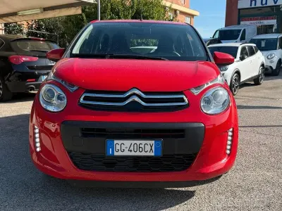 Usata Citroën C1 Feel 72 CV (52 kW) 2021 Rosso Utilitaria