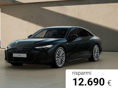 Verde mezzanotte metallizzato Nuova 2025 Audi A6 Ambiente Berlina | 72.900 € (Buon prezzo)