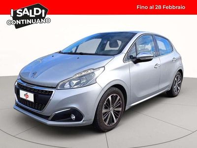 Usata Peugeot 208 Allure 82 CV (60 kW) 2017 Grigio Utilitaria