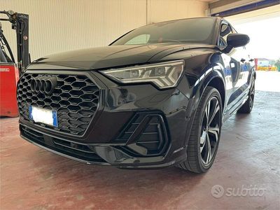 Usata Audi Q3 Sportback S-Line 150 CV (110 kW) 2022 Nero SUV