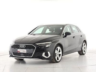 Usata Audi A3 Advanced 150 CV (110 kW) 2022 Nero Berlina