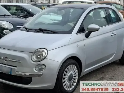 Usata Fiat 500 Lounge 69 CV (50 kW) 2009 Grigio Cabrio