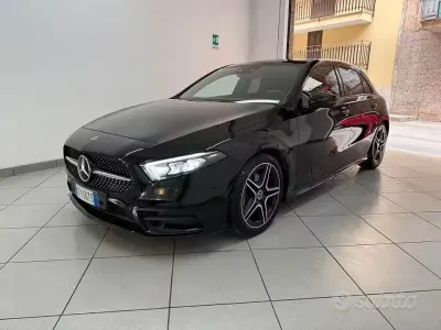 Usata Mercedes A200 Premium 150 CV (110 kW) 2019 Nero Berlina