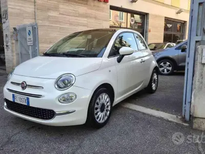 Usata Fiat 500 Lounge 69 CV (50 kW) 2016 Bianco Utilitaria